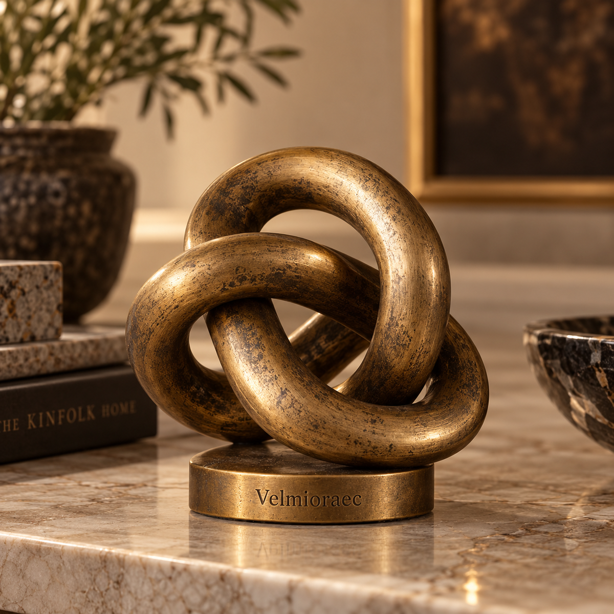 Velmioraec™ Everloop Knot Sculpture