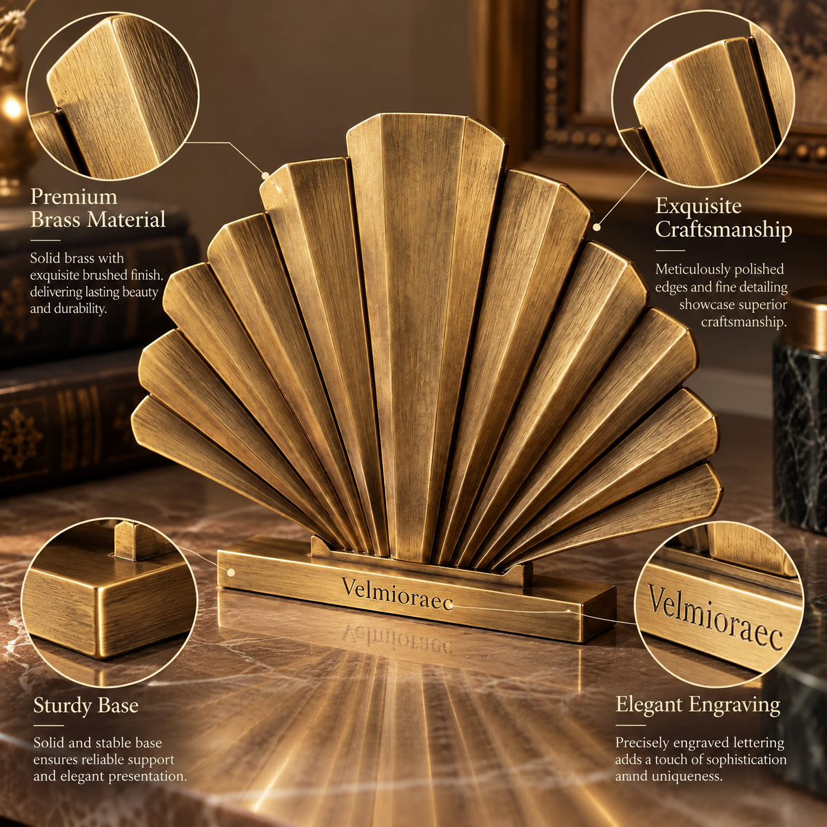Velmioraec™ Radiant Fan Sculpture