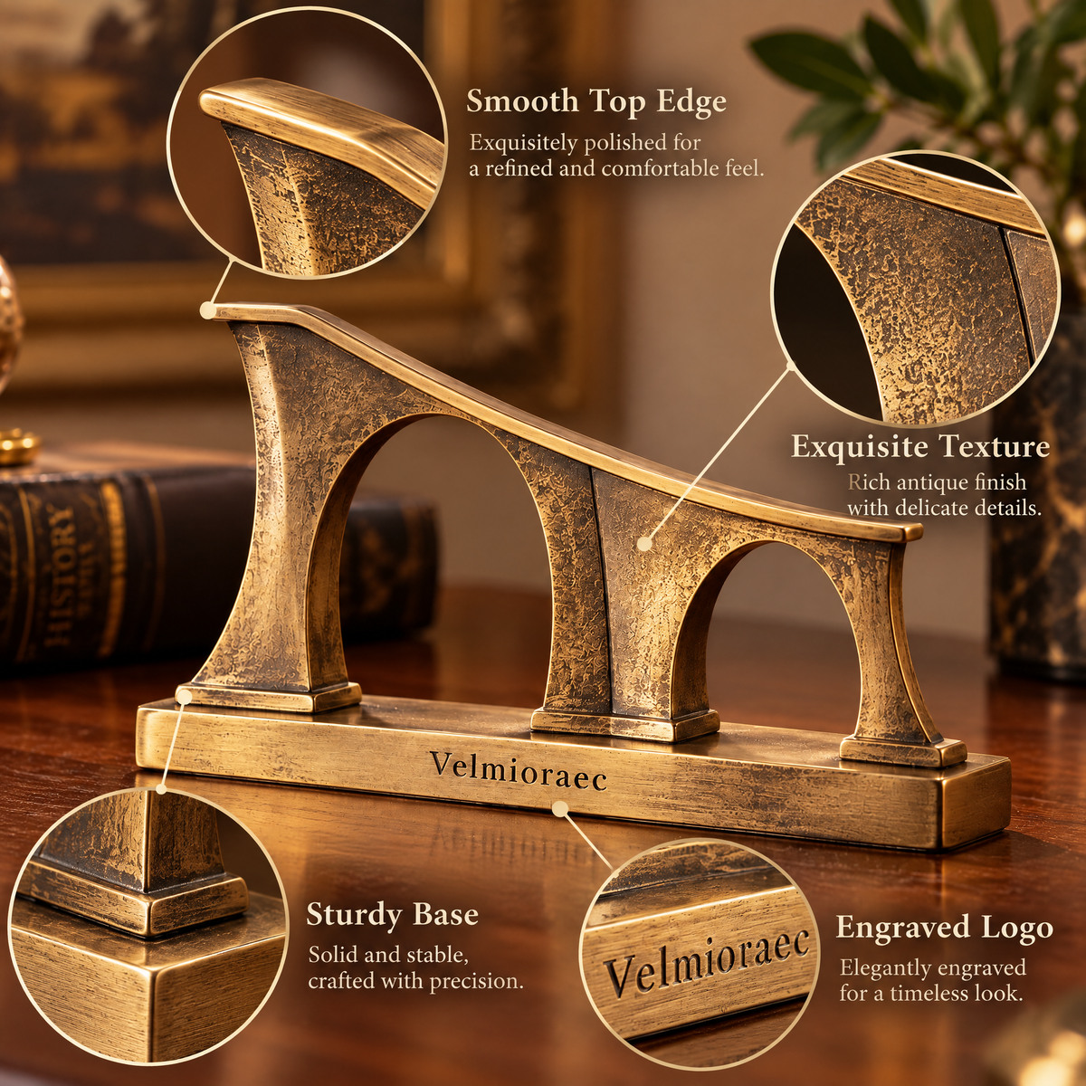 Velmioraec™ Arcway Bridge Sculpture
