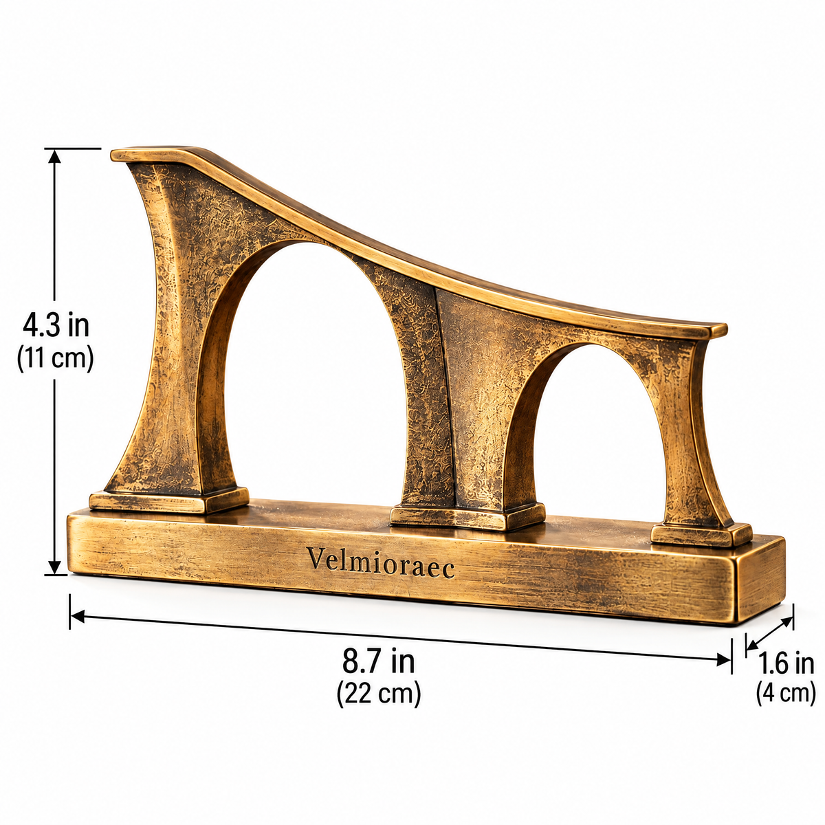 Velmioraec™ Arcway Bridge Sculpture