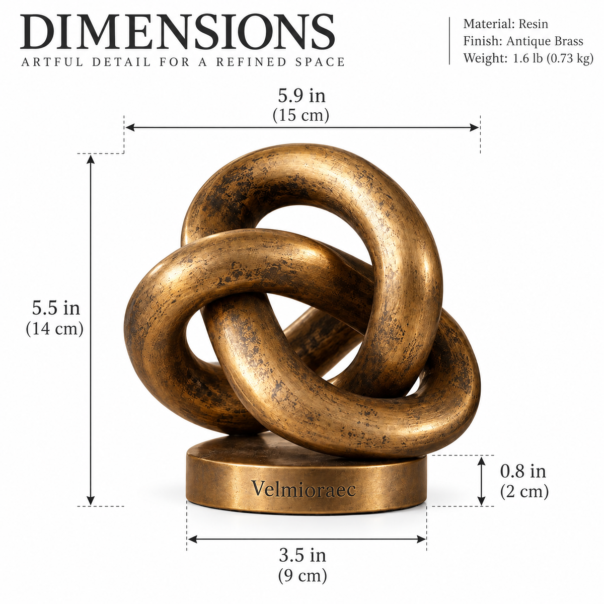 Velmioraec™ Everloop Knot Sculpture
